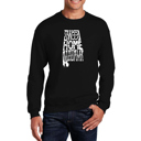  Sweet Home Alabama - Mens Word Art Crewneck Sweatshirt