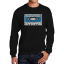 Black Medium 80S One Hit Wonders - Mens Word Art Crewneck Sweatshirt