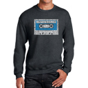 Gray Large 80S One Hit Wonders - Mens Word Art Crewneck Sweatshirt