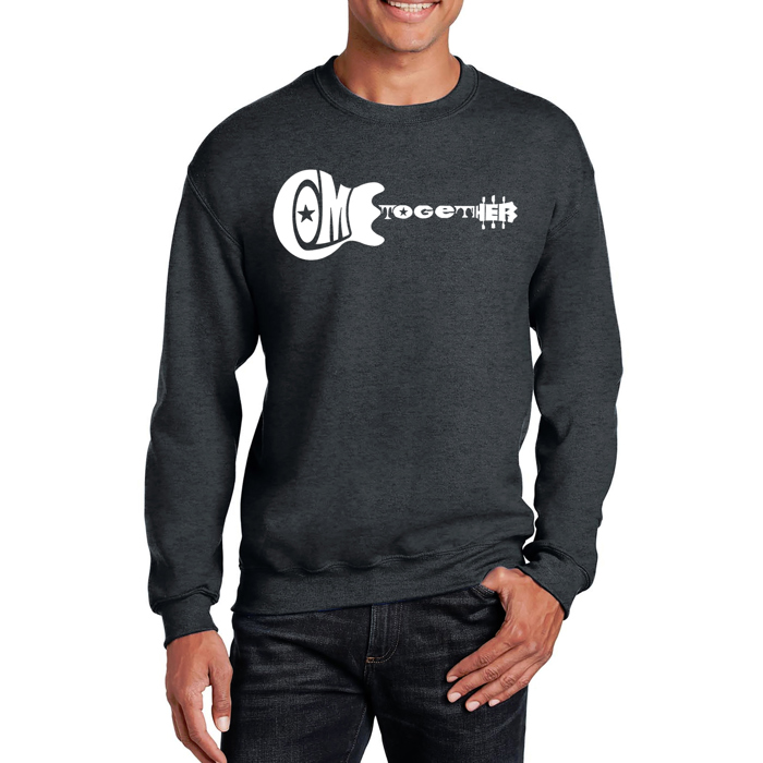 Come Together - Men's Word Art Crewneck Sweatshirt