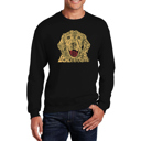  Dog - Mens Word Art Crewneck Sweatshirt
