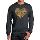 Gray XXXL Fall Vibes  - Men's Word Art Crewneck Sweatshirt