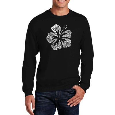 Mahalo - Mens Word Art Crewneck Sweatshirt