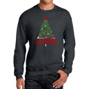 Gray XL Have Yourself A Merry Little Christmas - Men's Word Art Crewneck Sweatshirt