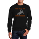 Black XL This Aint My First Rodeo - Mens Word Art Crewneck Sweatshirt