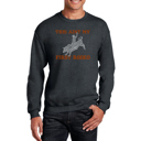 Gray XL This Aint My First Rodeo - Mens Word Art Crewneck Sweatshirt