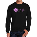 Black Large Shake it Off - Men's Word Art Crewneck Sweatshirt