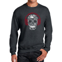  Music Notes Skull - Men's Word Art Crewneck Sweatshirt