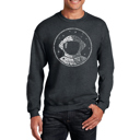 Gray Medium I Need My Space Astronaut - Mens Word Art Crewneck Sweatshirt