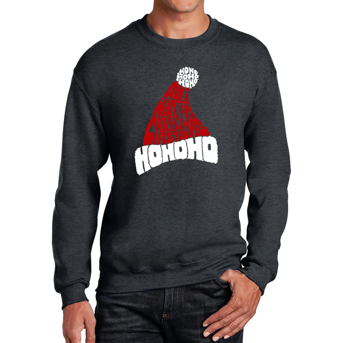 All I Want For Christmas Is You - Men's Word Art Crewneck Sweatshirt