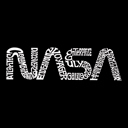  Worm Nasa - Men's Word Art Crewneck Sweatshirt