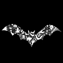  Bat Pics - Women's Word Art V-Neck T-Shirt