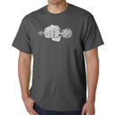 Gray XXL 90's Rappers - Men's Word Art T-Shirt