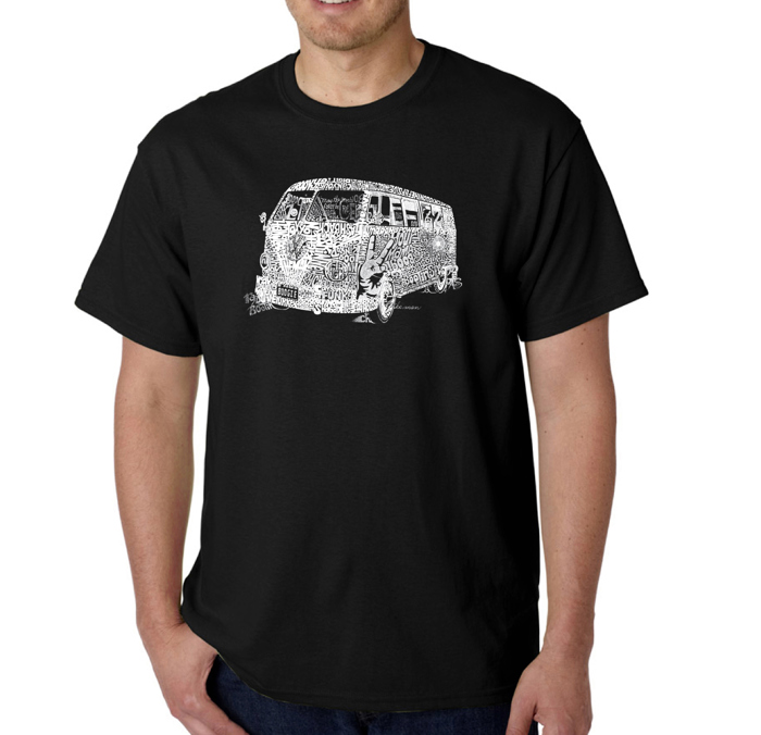 Men's Word Art T-shirt - THE 70'S
