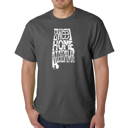 Gray XL Men's Word Art T-shirt - Sweet Home Alabama