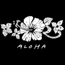  Men's Word Art T-shirt - ALOHA