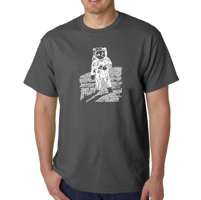 Men's Word Art T-shirt - ASTRONAUT