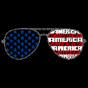  Americana Sunglasses - Men's Word Art T-Shirt