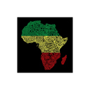  Men's Word Art T-shirt - Countries in Africa