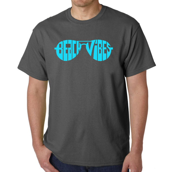 Beach Vibes - Men's Word Art T-Shirt