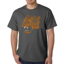 Gray Medium Men's Word Art T-shirt - Beast Mode
