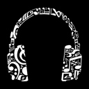  Men's Word Art T-shirt - Music Note Headphones