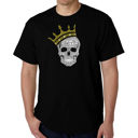 Black XXXL Men's Word Art T-shirt - Brooklyn Crown