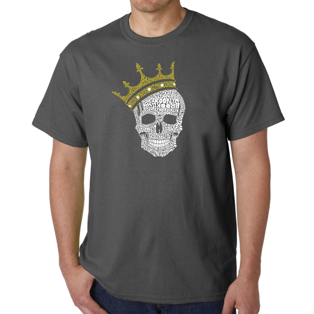 Men's Word Art T-shirt - Brooklyn Crown