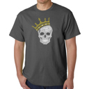 Gray XXXL Men's Word Art T-shirt - Brooklyn Crown