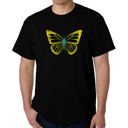  Men's Word Art T-shirt - Butterfly