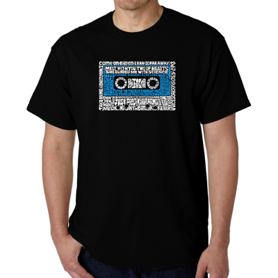 Mens Word Art T-shirt - 80s One Hit Wonders