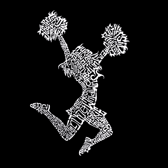 Men's Word Art T-shirt - Cheer