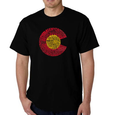 Men's Word Art T-shirt - Colorado