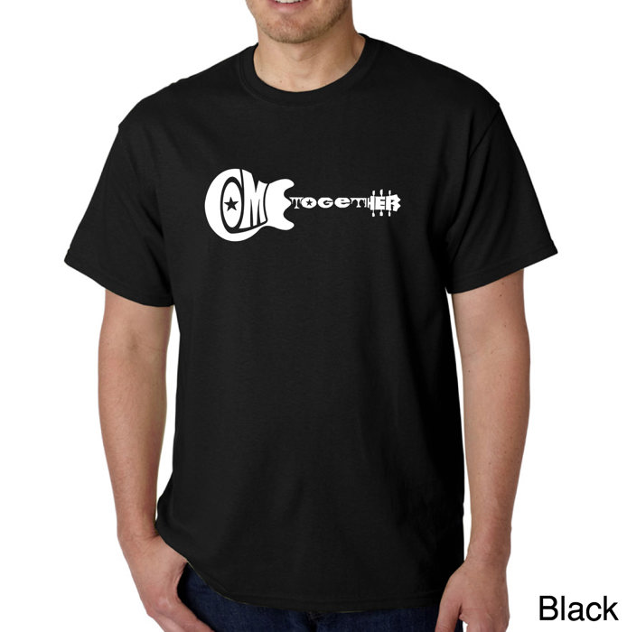 Men's Word Art T-shirt - COME TOGETHER