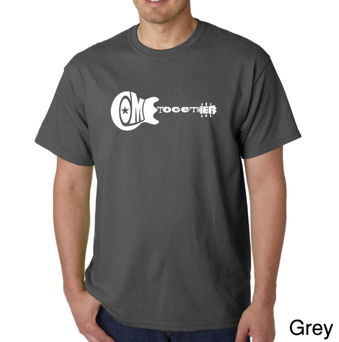 Men's Word Art T-shirt - COME TOGETHER