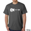 Gray Large Men's Word Art T-shirt - COME TOGETHER