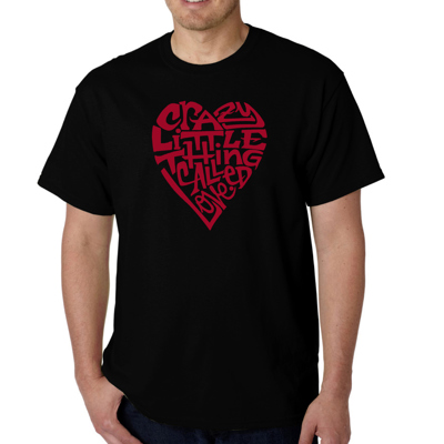 Men's Word Art T-shirt - Crazy Little Thing Called Love