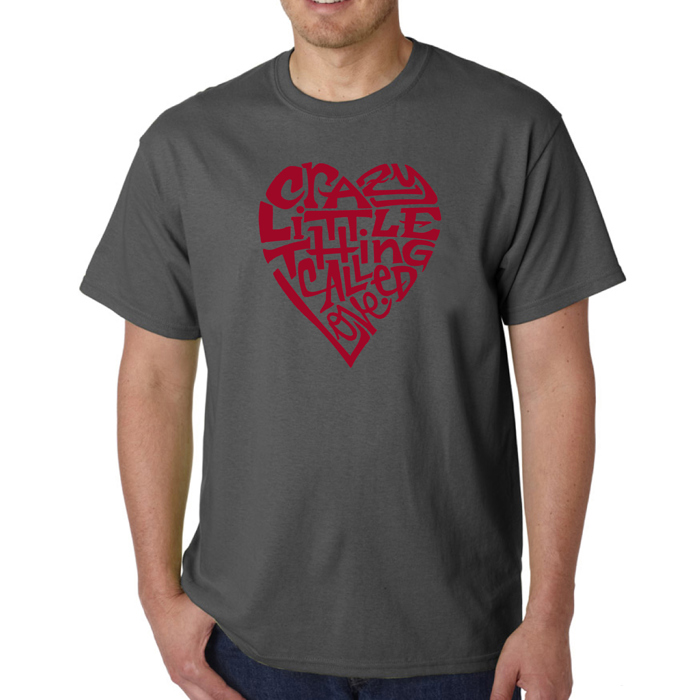 Men's Word Art T-shirt - Crazy Little Thing Called Love