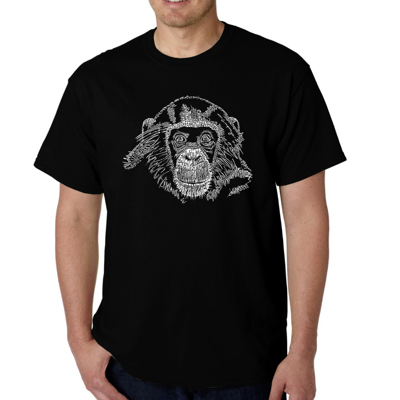 Men's Word Art T-shirt - Chimpanzee