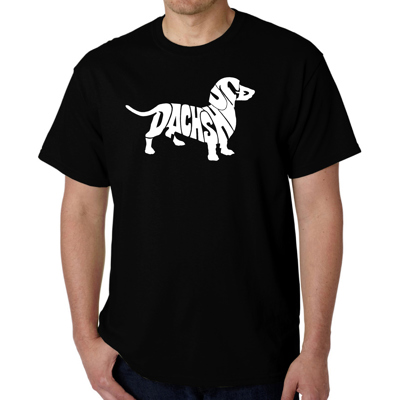 Mens Word Art T-shirt - Dachshund