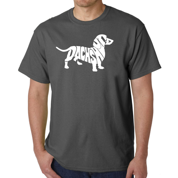 Men's Word Art T-shirt - Dachshund