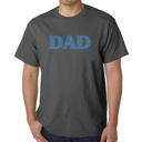 Gray Small Men's Word Art T-shirt - Dad
