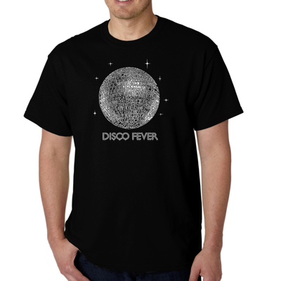 Men's Word Art T-shirt - Disco Ball