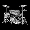  Men's Word Art T-shirt - Drums