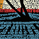  Men's Word Art T-shirt - Cities In San Diego