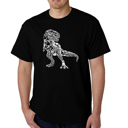  Men's Word Art T-shirt - Dino Pics