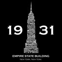  Men's Word Art T-shirt - Empire State Building