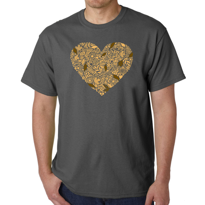 Fall Vibes  - Mens Word Art T-Shirt