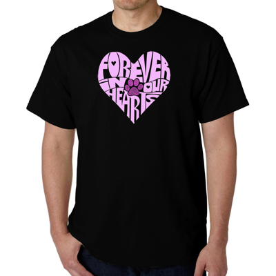 Forever In Our Hearts - Mens Word Art T-Shirt