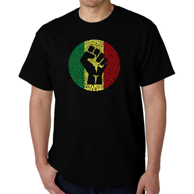 Men's Word Art T-shirt - Get Up Stand Up